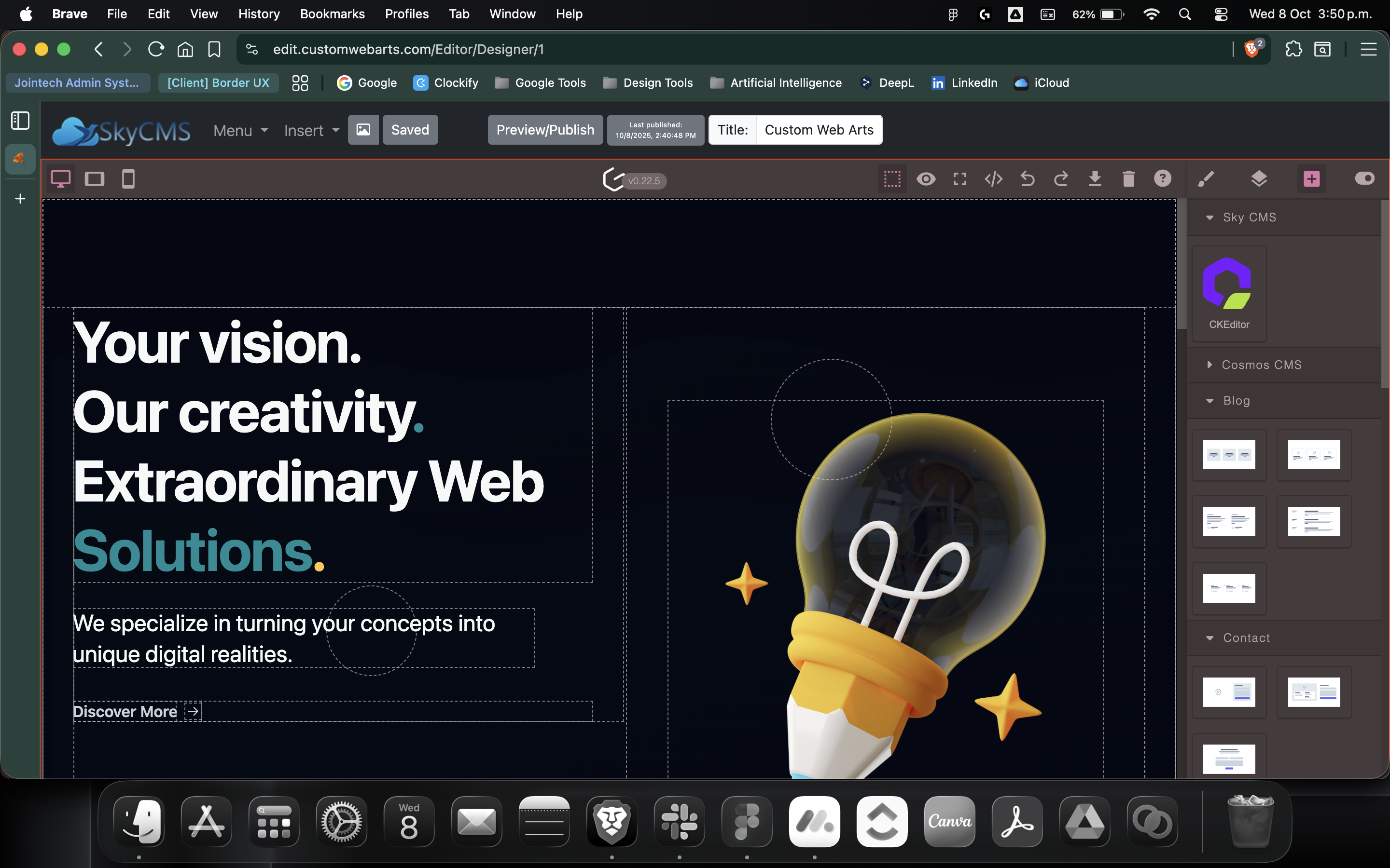 Sky CMS Architecture Illustration